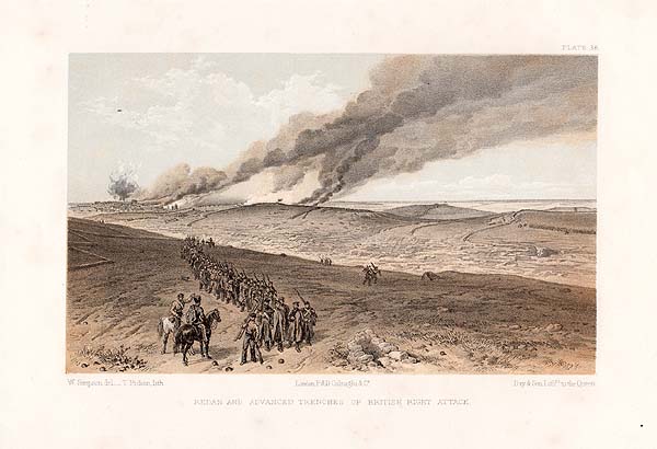 Redan and Advanced Trenches of British Right Attack