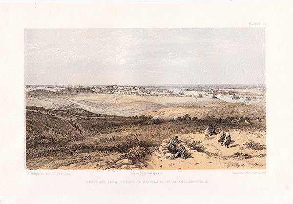 Sebastopol from the East or extreme right of the English attack