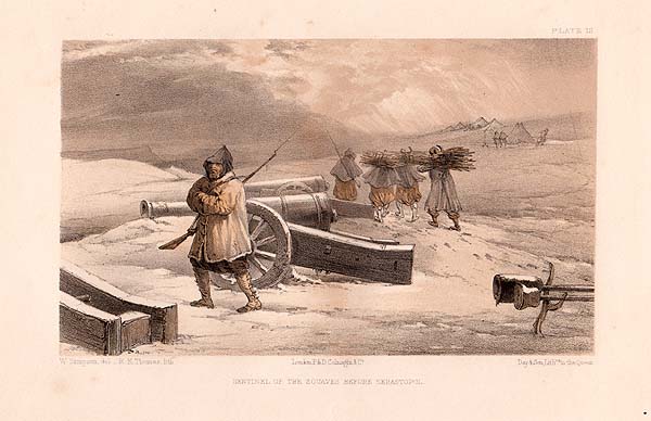 Sentinel of the Zouaves before Sebastopol