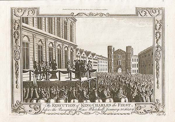 The Execution of King Charles the First before Banqueting House Whitehall January 30th 1648-9