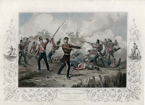 General Windham in the Redan Sept 8th 1855