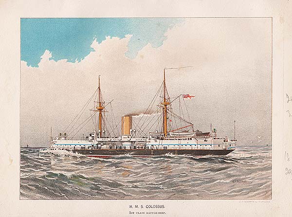 HMS Colossus  1st Class Battle-Ship