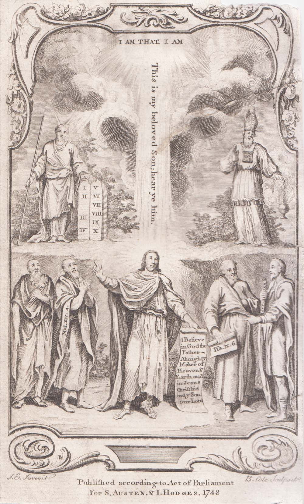 Holy Bible Title Page.