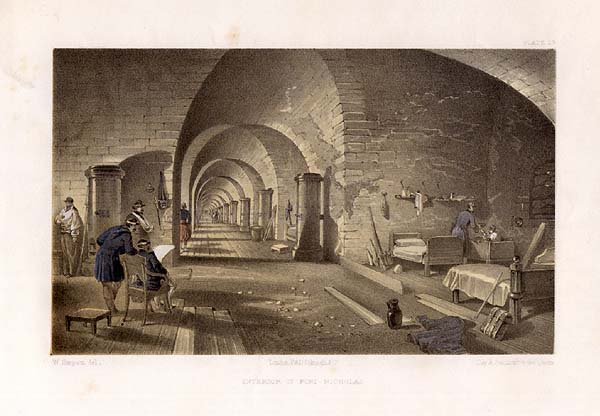 Interior of Fort Nicholas