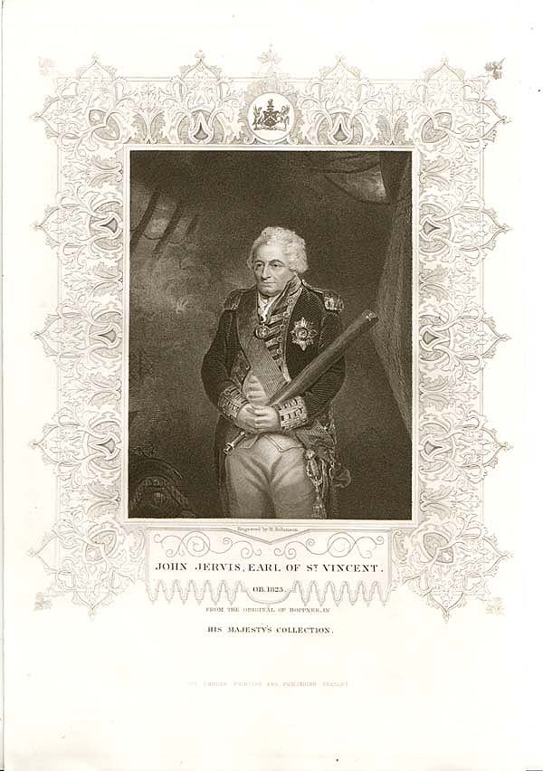 John Jervis  Earl of St Vincent  OB 1823