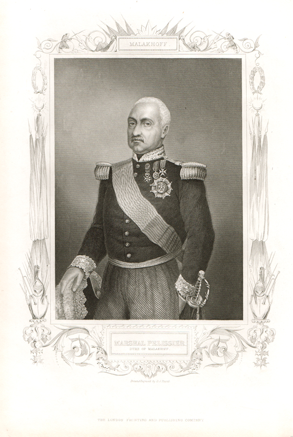 Marshal Pelissier  Duke of Malakhoff