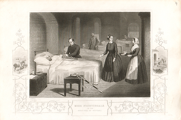 Miss Nightingale in the Hospital at Scutari