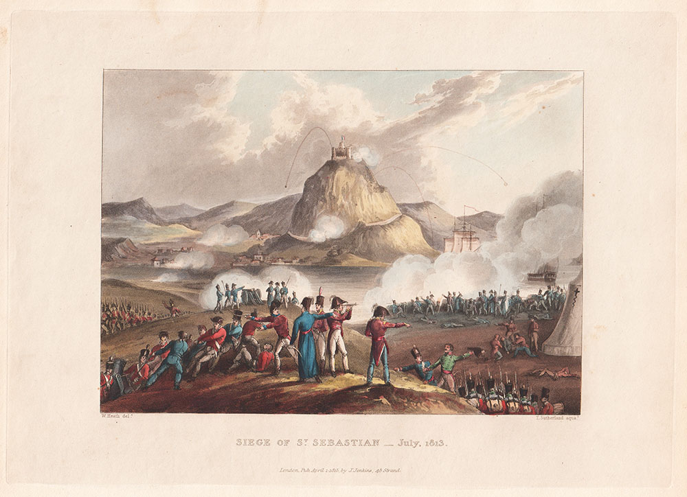 Siege of St Sebastian - July 1813