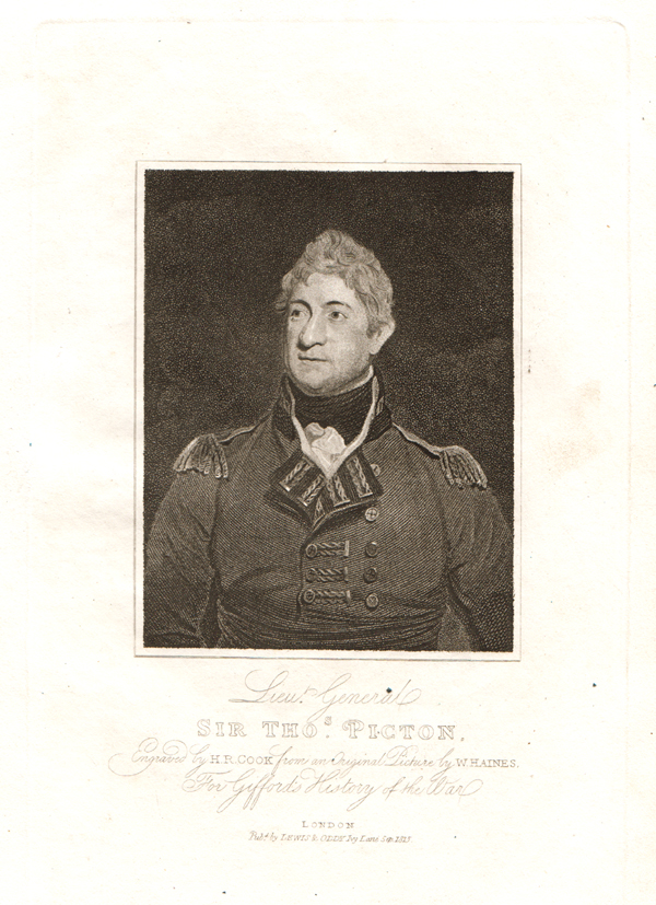 Lieut General Sir Thos Picton