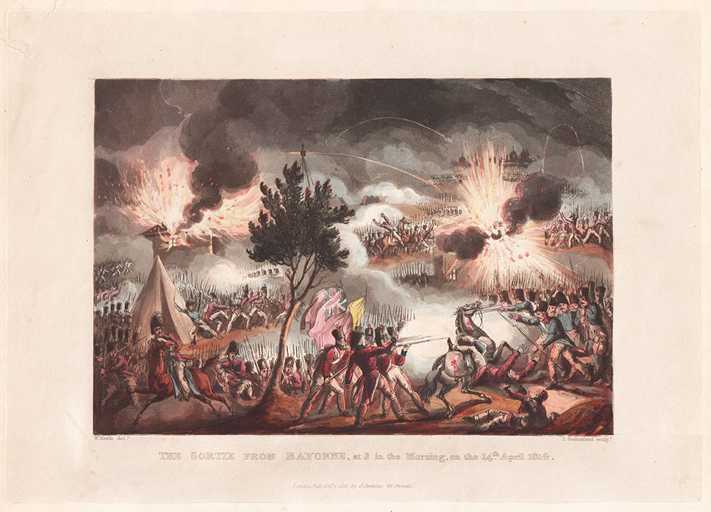 The Sortie from Bayonne at 3 in the Morning on the 14th April 1814 