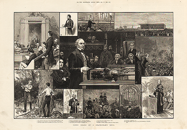Gladstone  -  Fifty Years of a Statesman's Life
