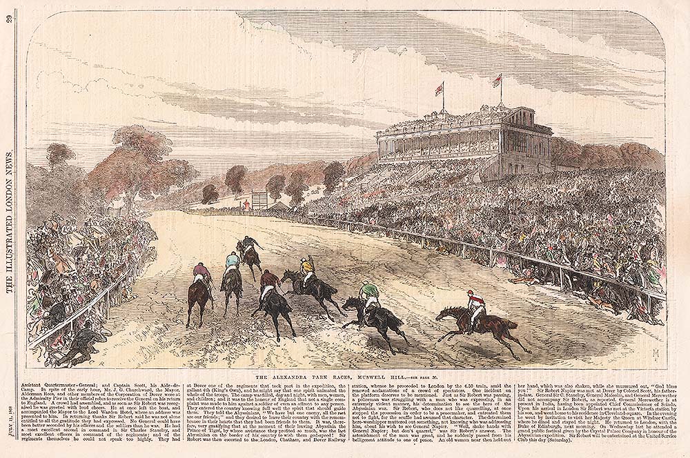 The Alexandra Park Races Muswell Hill
