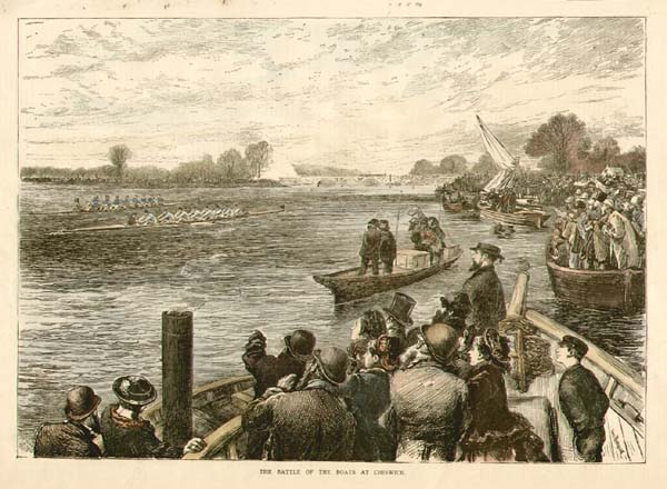 Battle of the Boats at Chiswick
