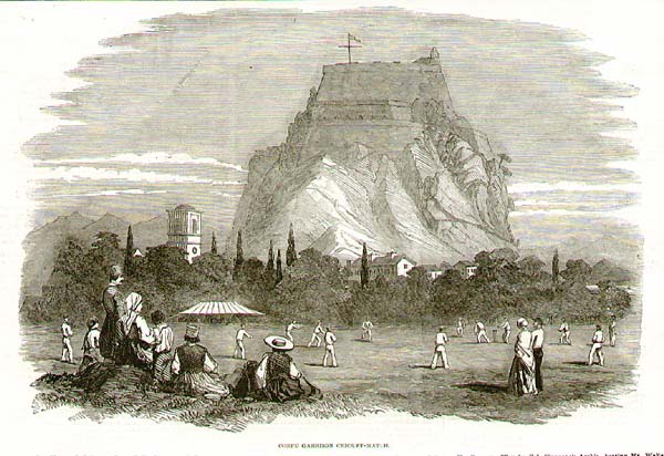 Corfu Garrison Cricket match