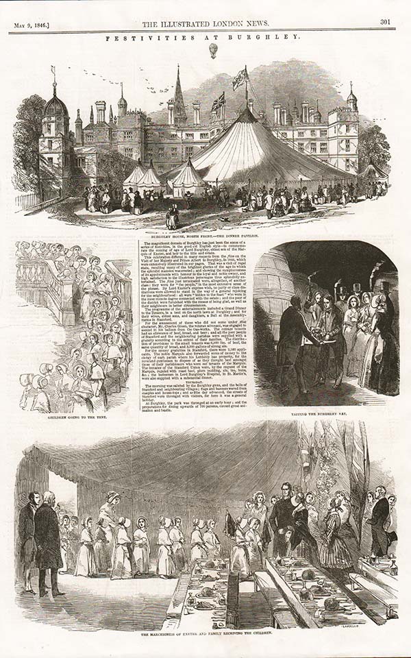 Festivities at Burghley