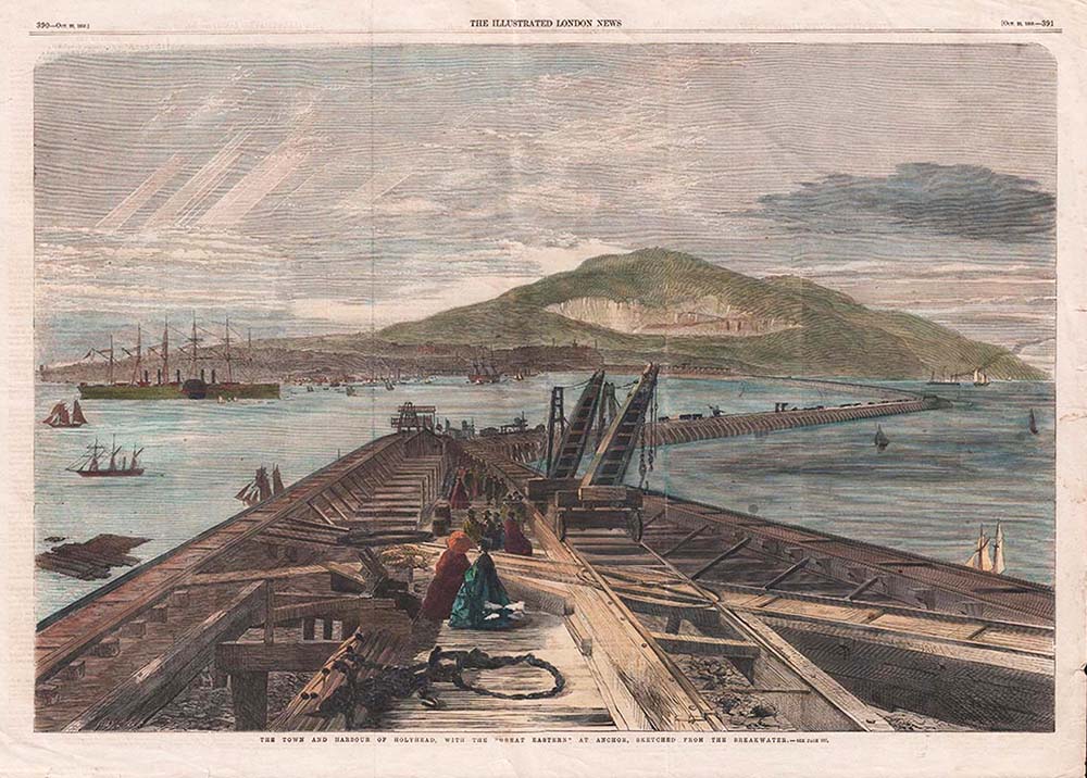 The Town and Harbour of Holyhead........... 