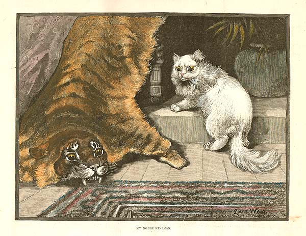 Louis Wain  -  My Noble Kinsman