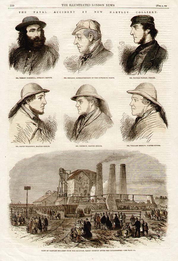 The Fatal Accident at New Hartley Colliery