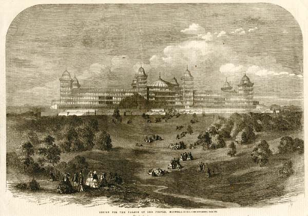 Design for the Palace of the People Muswell Hill