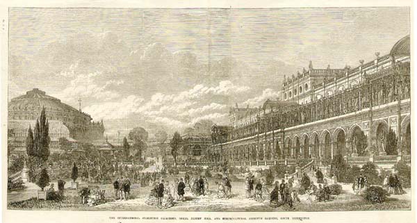 The International Exhibition Galleries Royal Albert Hall and Horticultural Society's Gardens South Kensington