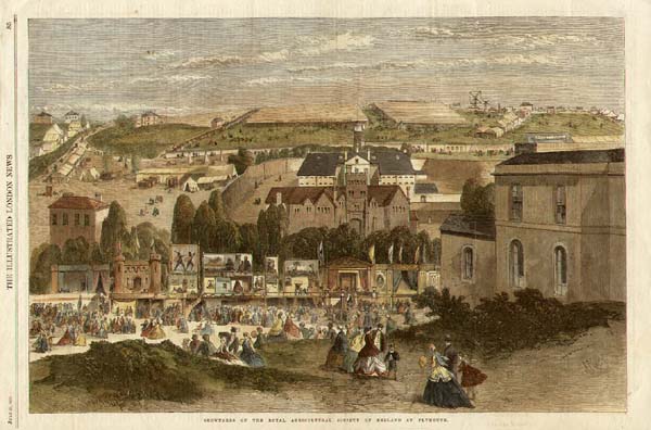 Showyards of the Royal Agricultural Society of England at Plymouth
