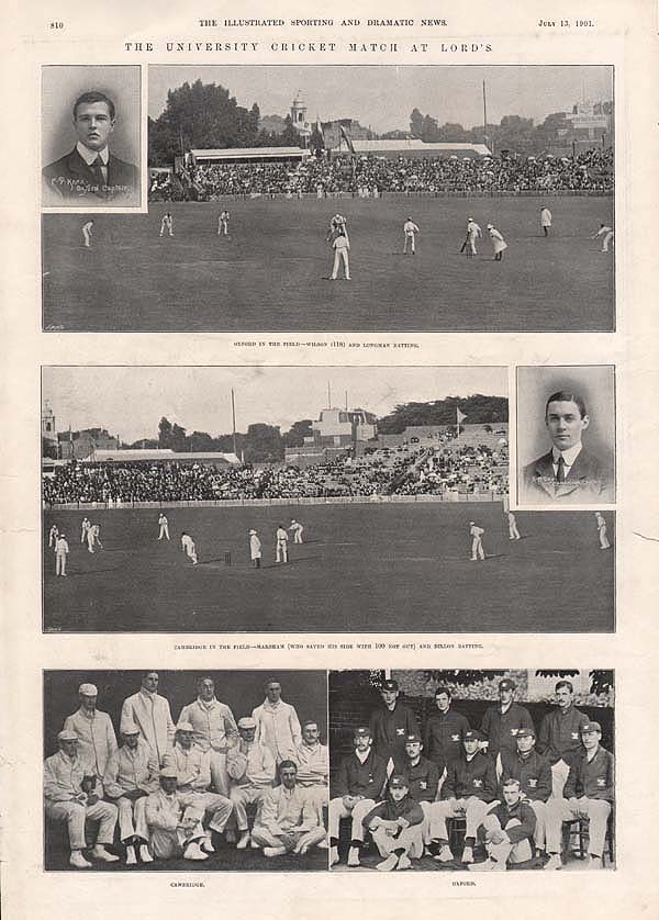 The University Cricket Match at Lords