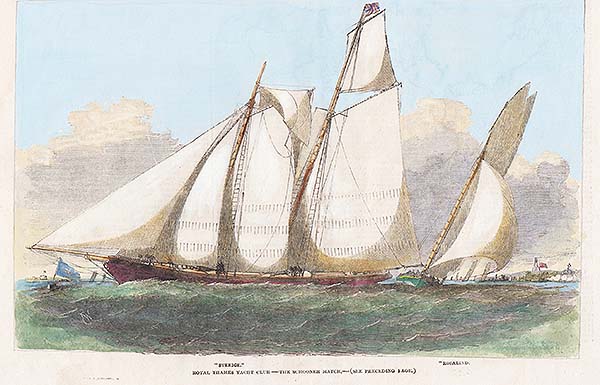 Royal Thames Yacht Club  -  The Schooner Match