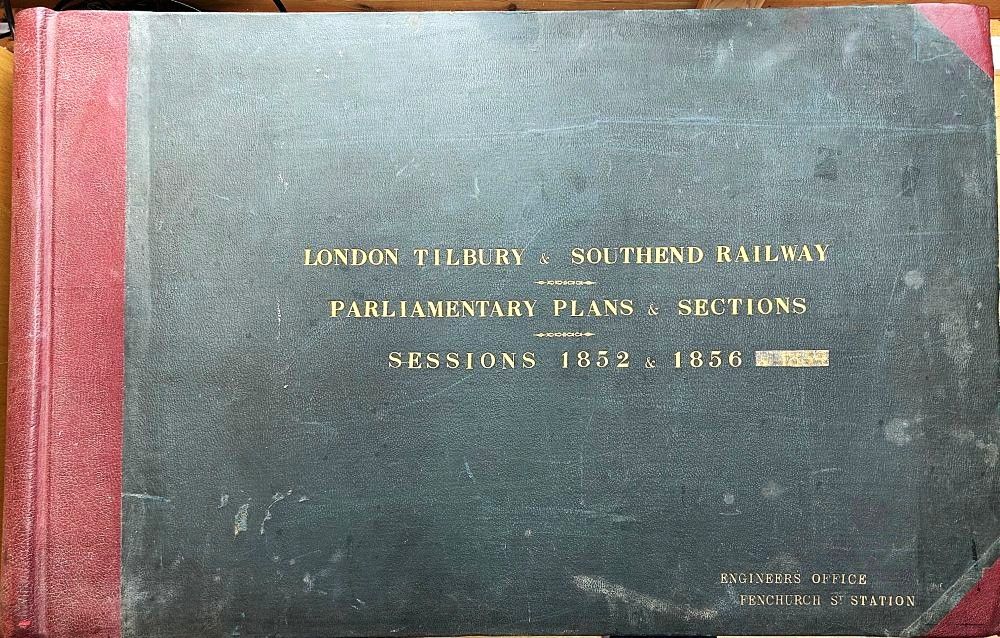 London, Tilbury & Southend Railway parliamentary plans & sections sessions 1852 & 1856<span style='color: #ff0000;'> (View the 13 maps)</span> 