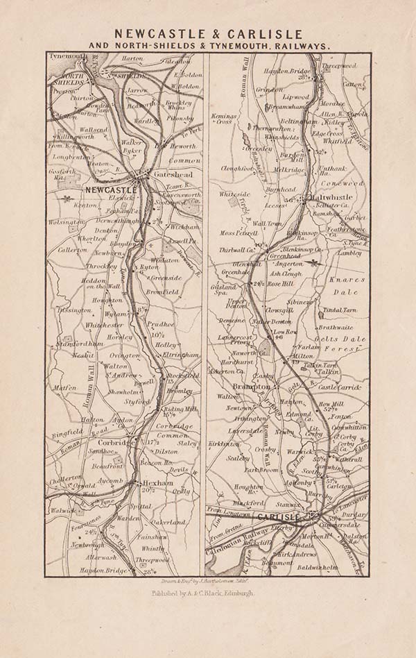 Newcastle & Carlisle and North Shields & Tynemouth Railway