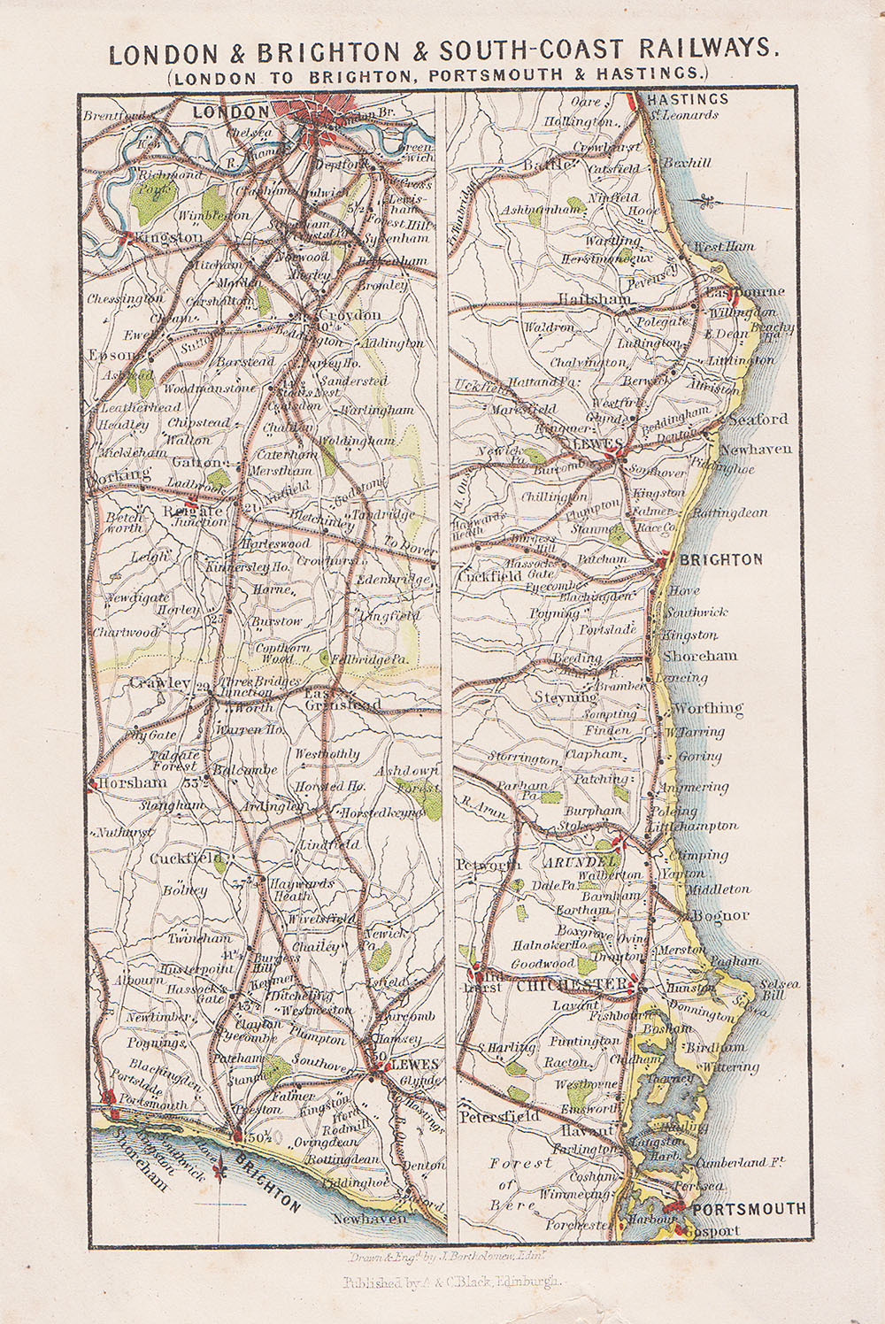 London and Brighton and South Coast Railways.