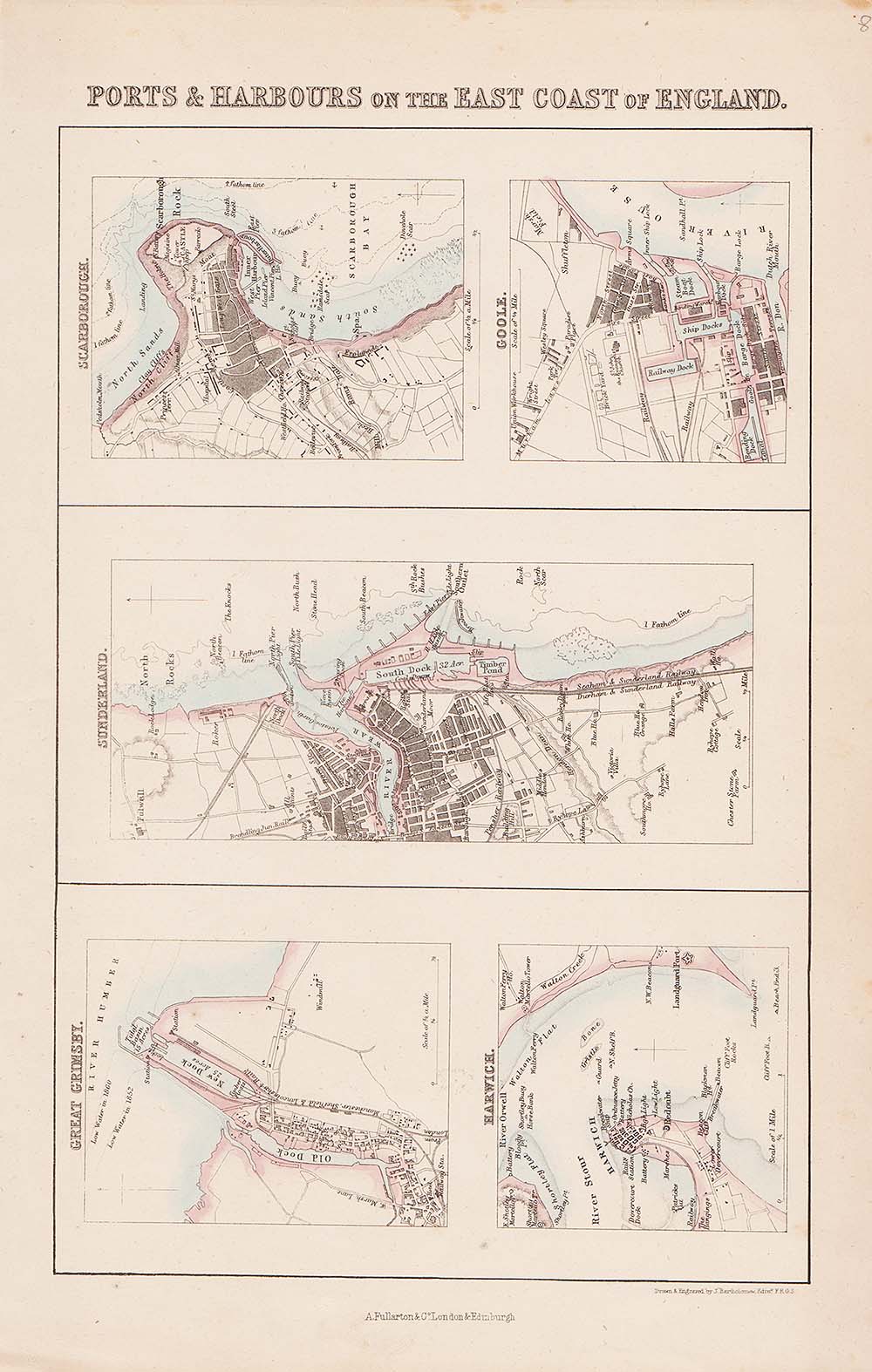 Ports & Harbours on the East Coast of England