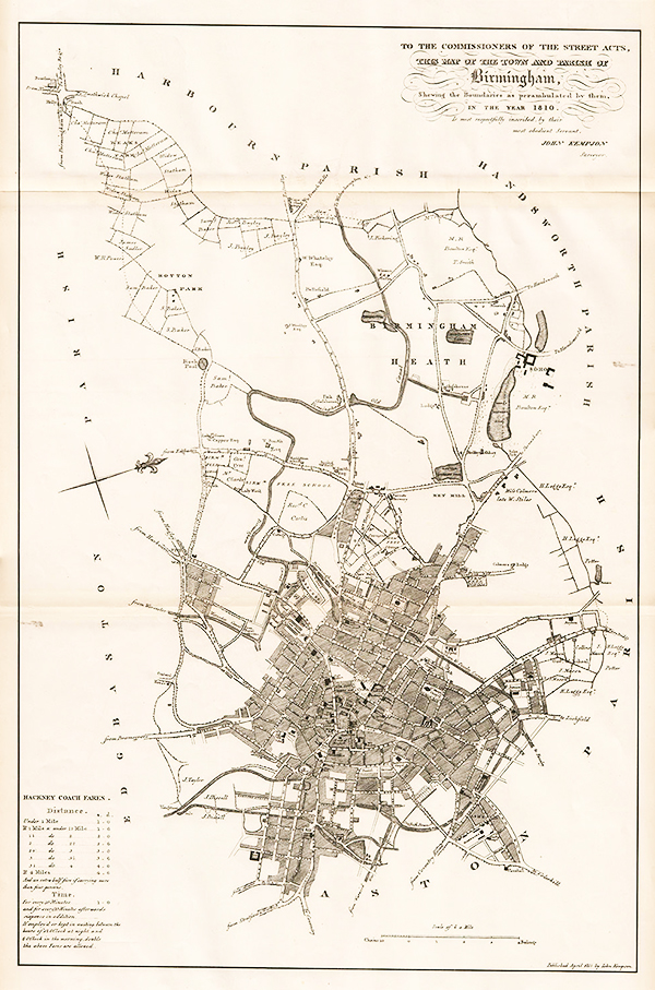 Town and parish of Birmingham