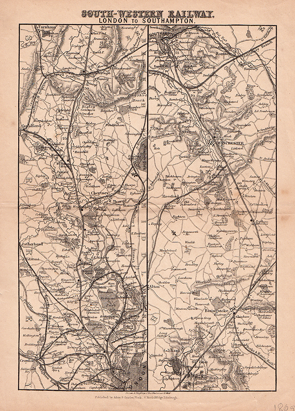 South Western Railway  London to Southampton