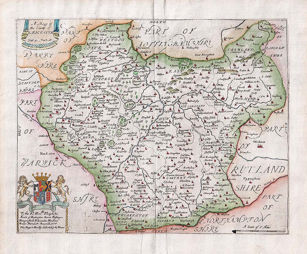 Leicestershire Maps