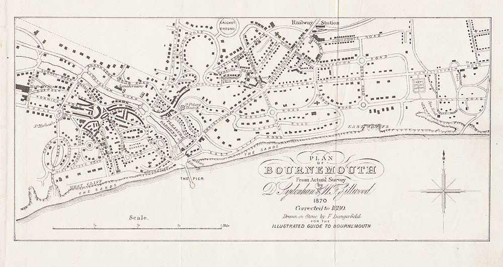 Plan of Bournemouth