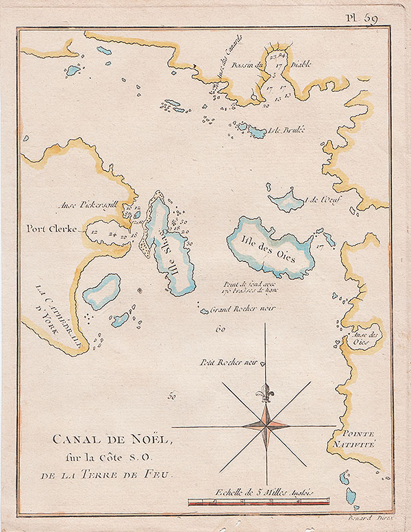 Canal de Nol sur la cte SO de la Terre de Feu....