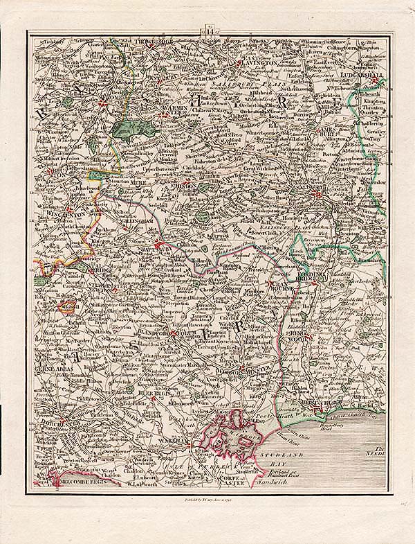 John Cary's New Map of England and Wales