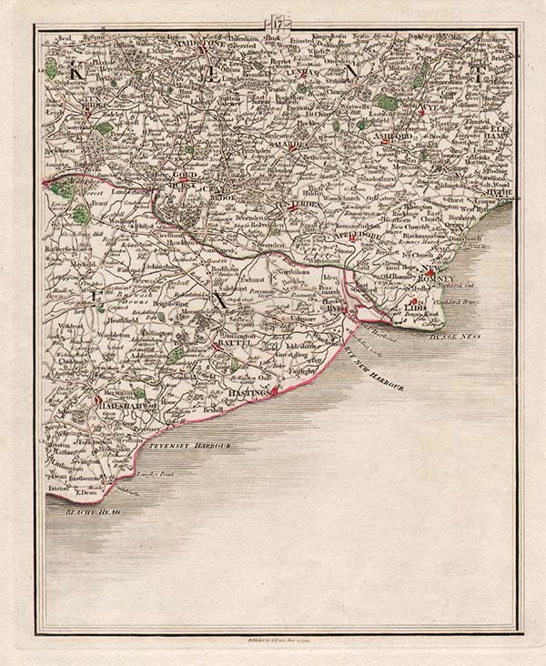 John Cary's New Map of England and Wales