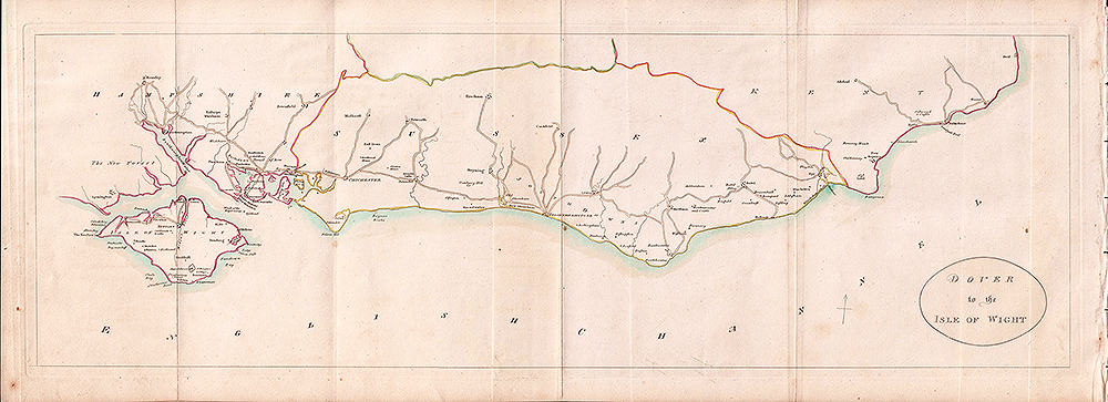 Dover to the Isle of Wight