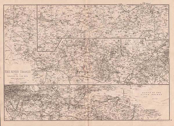 The River Thames from its source to the sea  Revised by John Dower  FRGS