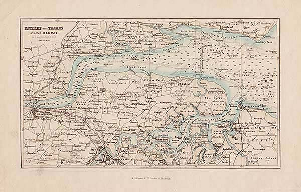 Estuary of the Thames and the Medway