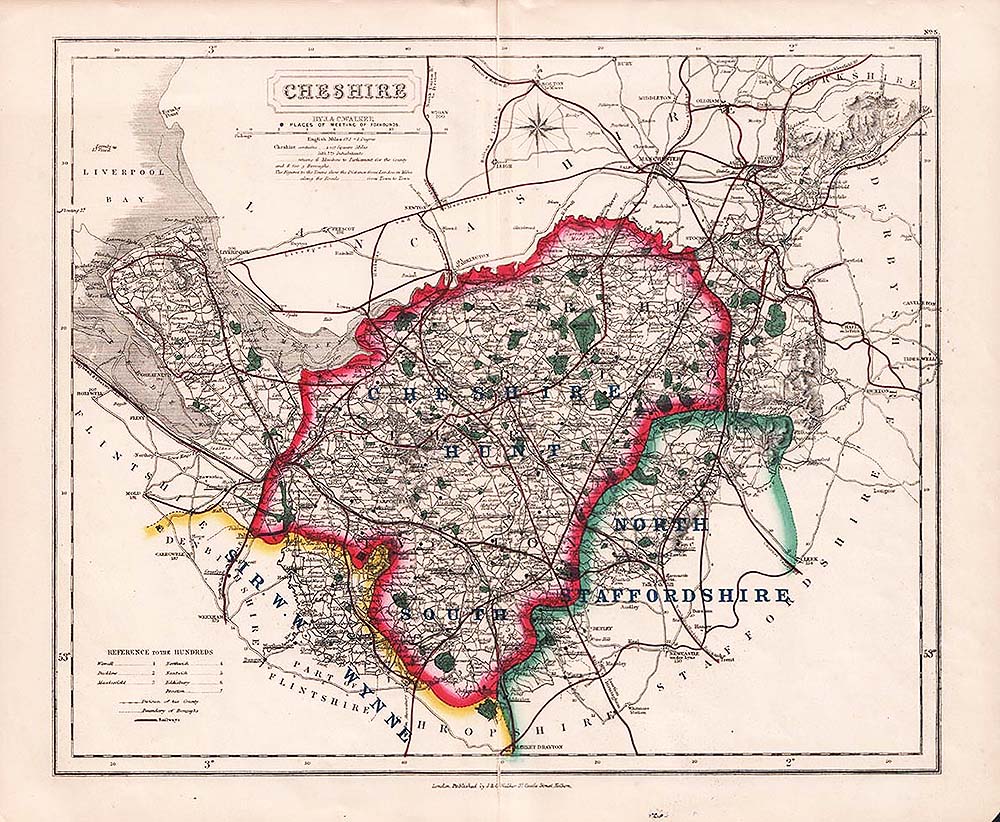 Hobson's Fox Hunting Map