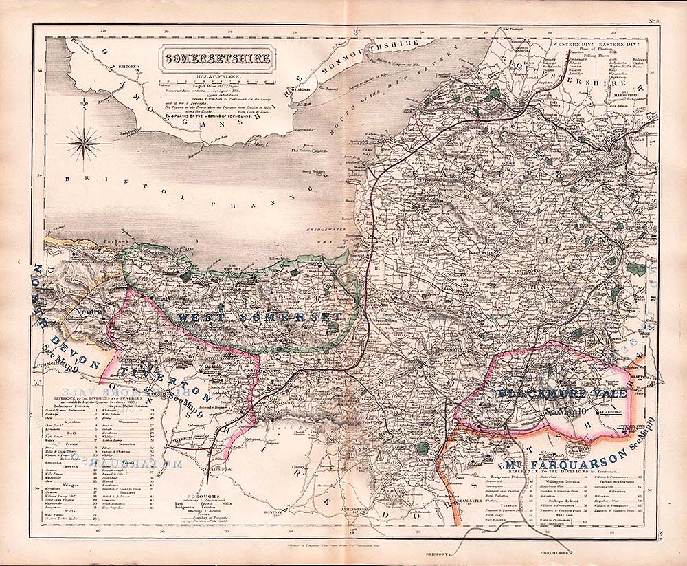 Hobson's Fox Hunting Map