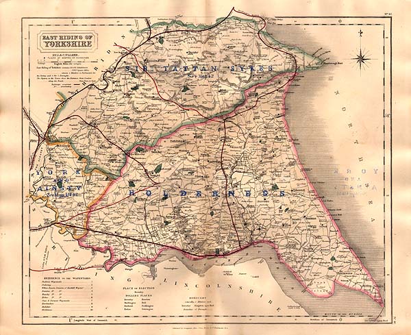 Hobson's Fox Hunting Map