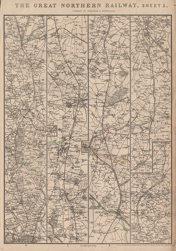 The Great Northern Railway    Sheet 1