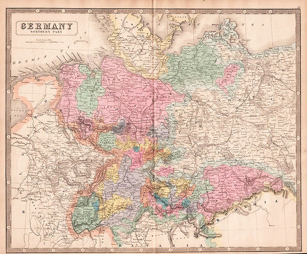 Germany Northern Part - George Philip and Son 