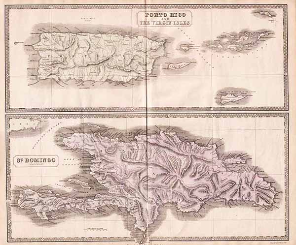 Porto Rico and the Virgin Islands and St Domingo Independent  -  George Philip