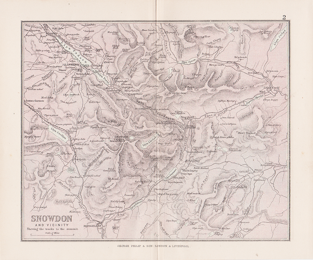 Snowdon and Vicinity  -  George Philip