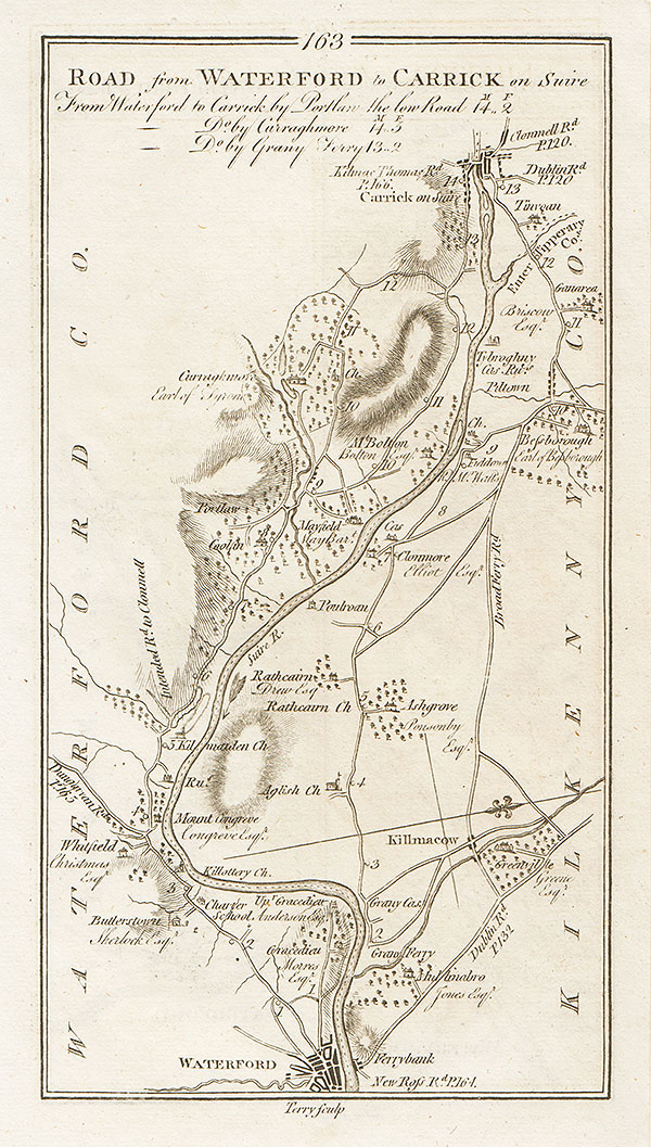 George Taylor and Andrew Skinner - Road from Waterford to Carrick on Suire