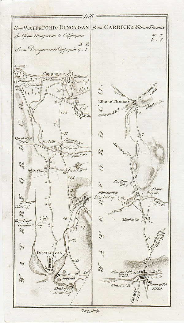 George Taylor and Andrew Skinner - Road from Dungarvan to Cappoquin and from Carrick to Kilmae Thomas